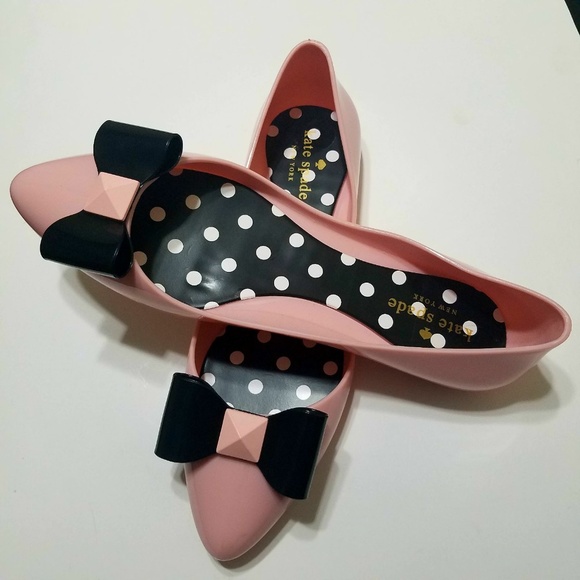 kate spade Shoes - Kate Spade Jelly Ballerina Flats Size 8